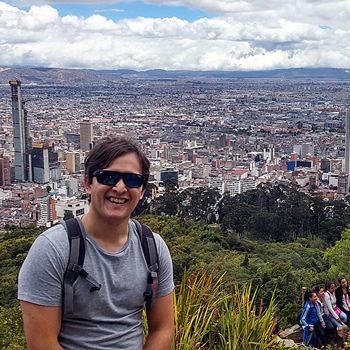 James enjoying the sights during a recent work related trip!