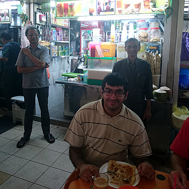 Another image from Adil's trip to Singapore, this time at the Tekka Centre near Little India