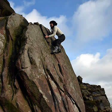 Another climbing shot
