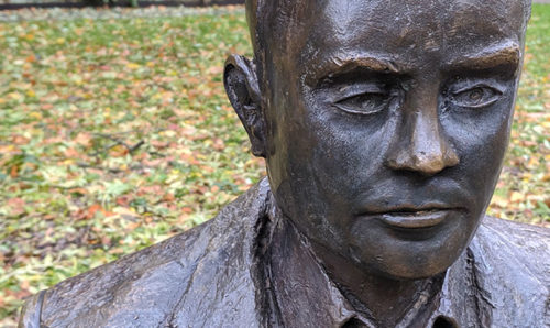 Alan Turing statue in Manchester