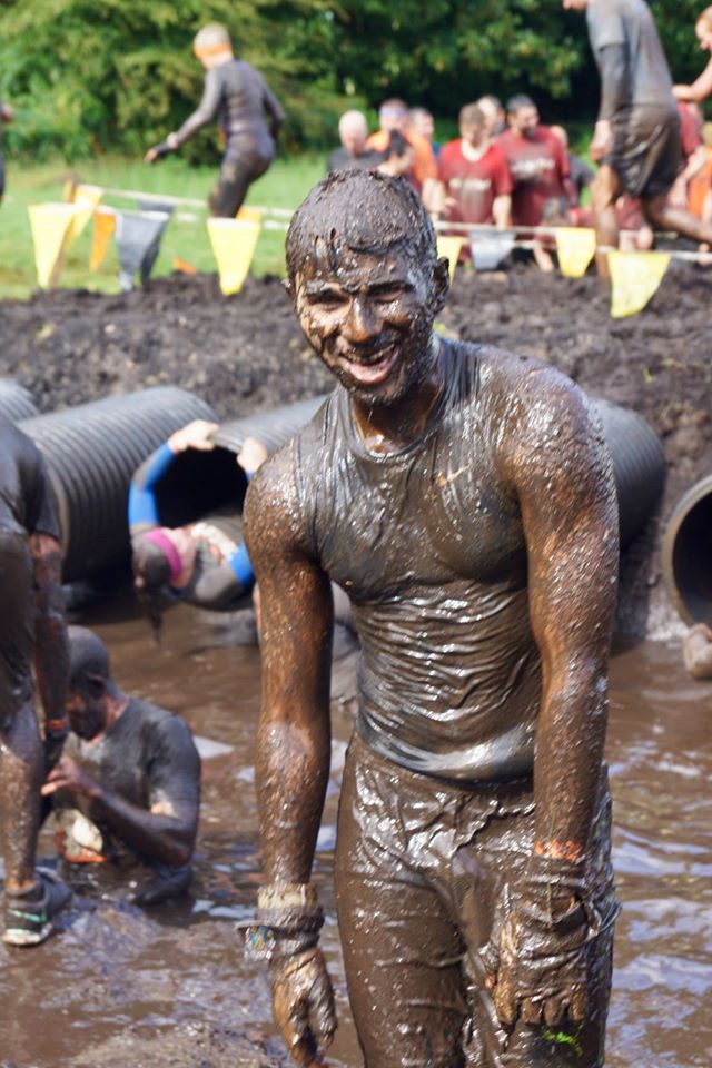 zac running in tough mudder