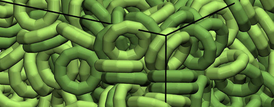 A simulated stable microstructure for doughnut-shaped colloidal nanorings