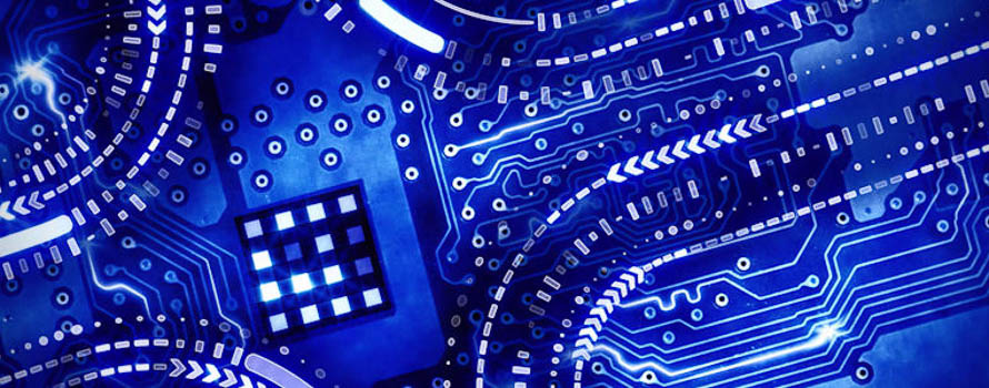 A visualisation of electronic circuits