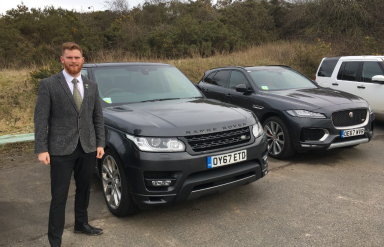 Chris at Jaguar Land Rover