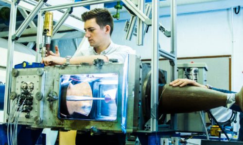 Life as a PhD student: Tom Fisher working with Mark Quinn on MACE's hypersonic wind tunnel