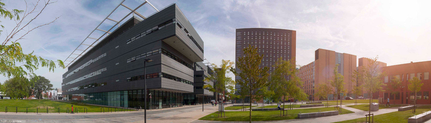 panorama of the Alan Turing building