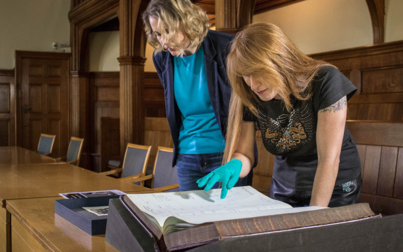 Dr Christine Twigg and Professor Danielle George investigate Beatrice Shilling's time at The University of Manchester in a BBC documentary.