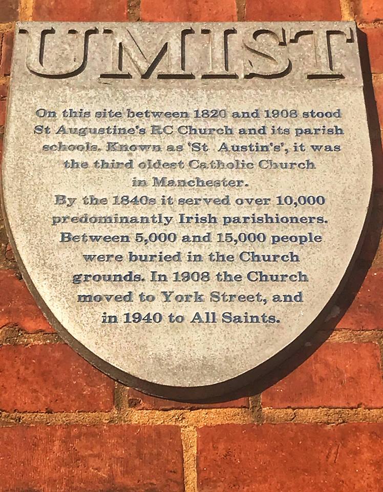 UMIST plaque