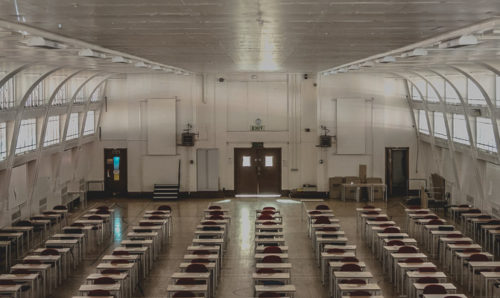 Exam hall at Sackville Street Building