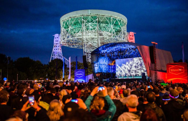 Bluedot stage Lovell telescope