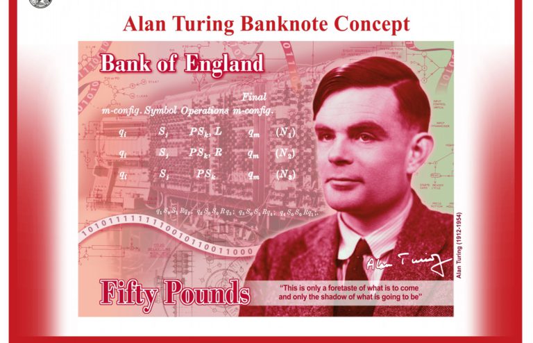 Alan Turing banknote