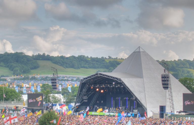 Glastonbury stage