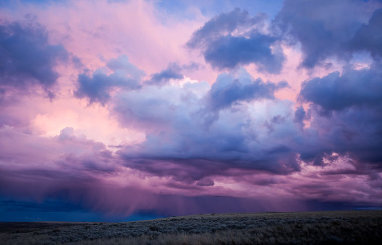 Clouds at sunset