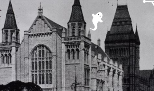 A spooky Whitworth Hall