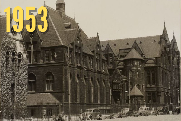 Old Chemistry Building in 1953