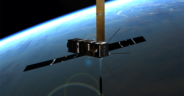 Cubesat orbit visualisation