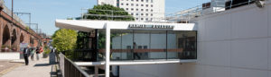 Renold Building bridge