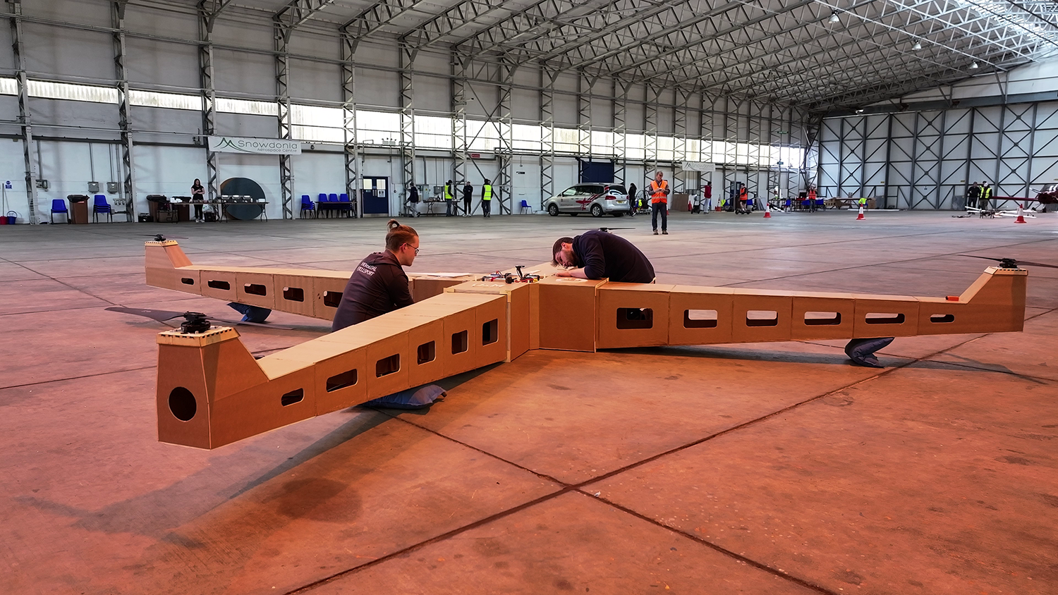 Reaching new heights Engineering students assist researchers in flying
