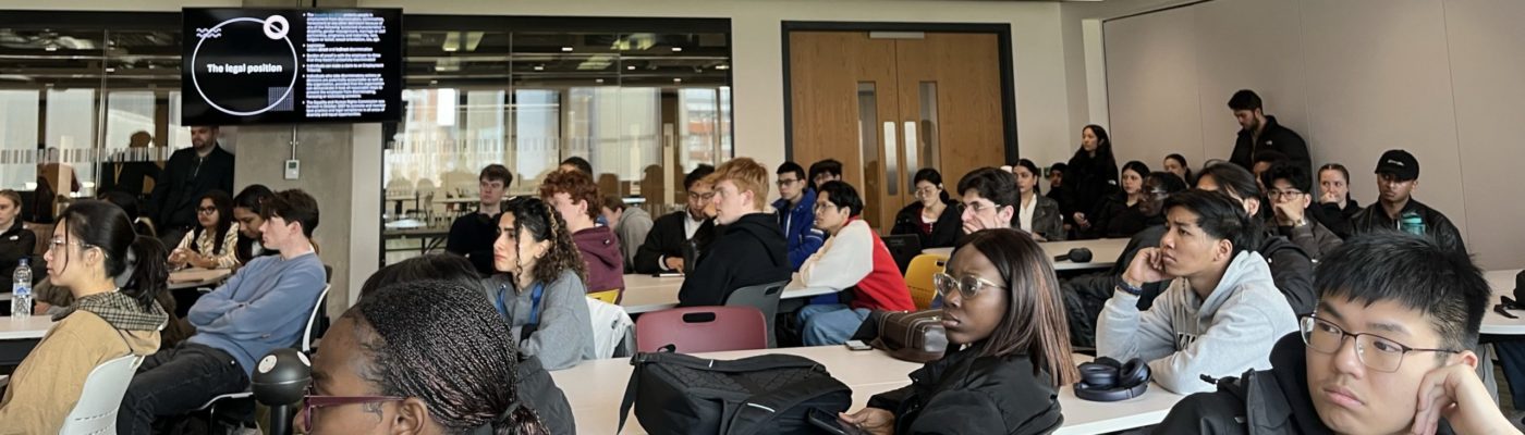 A classroom full of students