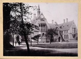 Owens College Main Building, 1890s- from the University Photographic Collection