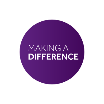 Making a Difference Social Responsibility logo