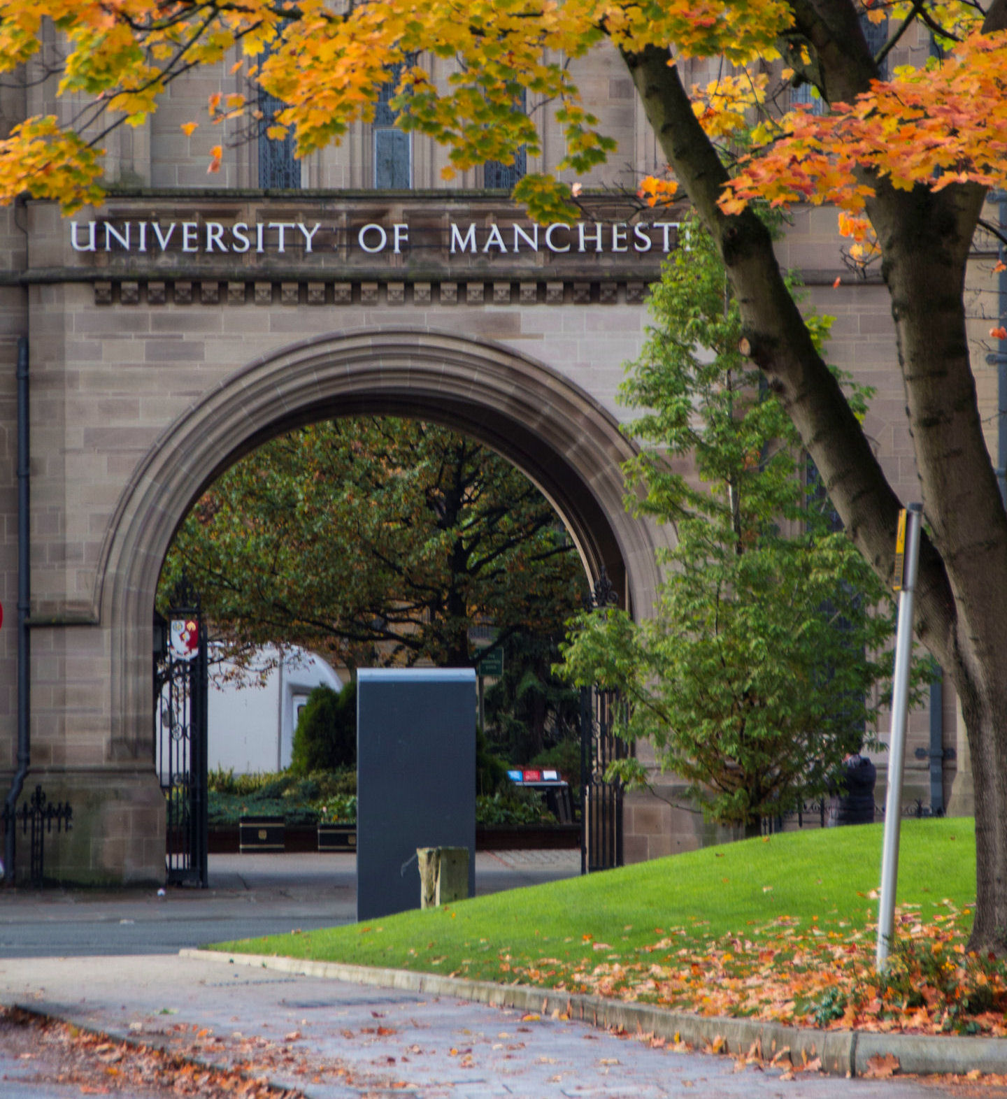 Autumn leaves on main Whitworth Building Department of Chemistry Blog