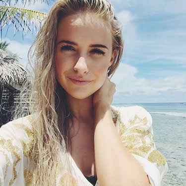 Victoria on a recent travelling trip to the Maldives! Find out more in the video at the bottom of the page!