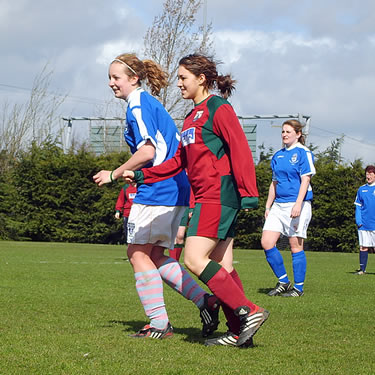 Rosy during her footballing days!